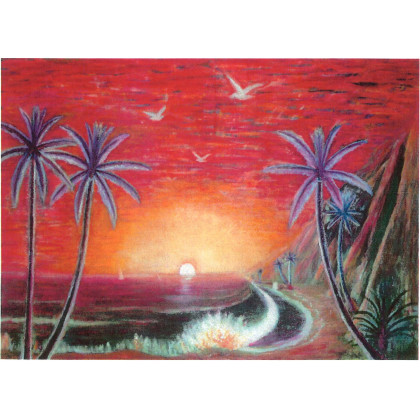 splendor-a16 Beautiful sunset at coconut palm Bay