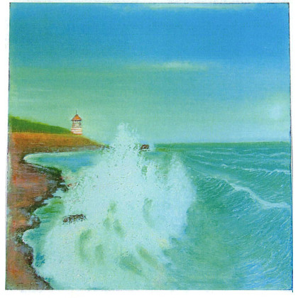 splendor-a22 Light house and wave