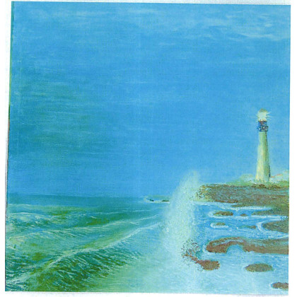 splendor-a23 Light house and wave