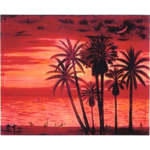 splendor-a28b Beautiful sunset of Palm Beach